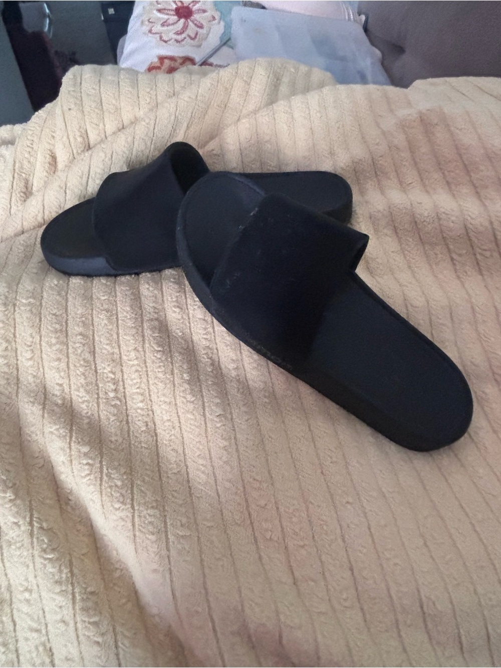 Lululemon Classic Black Slide Sandals - Women's Easy Slip-On Comfort